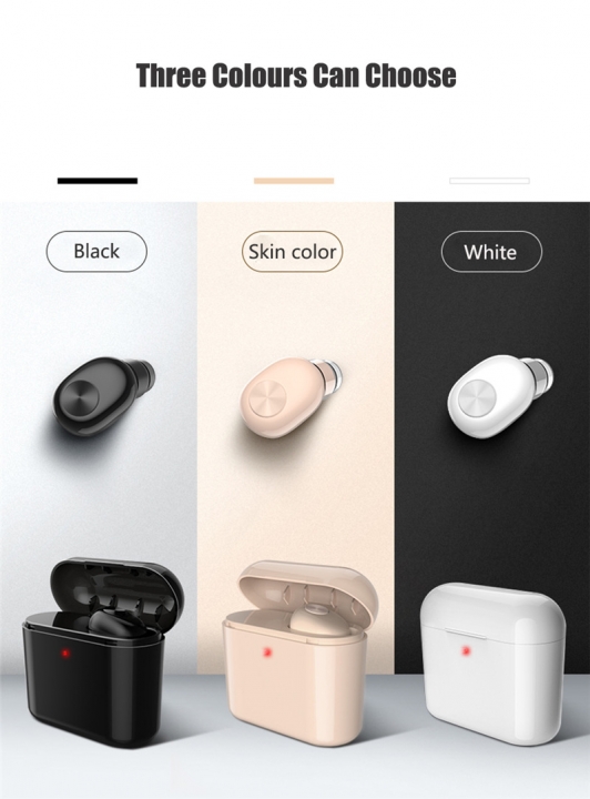 Komach Wireless Bluetooth earphone Blutooth headset Stereo headphones Earpiece Portable charging box