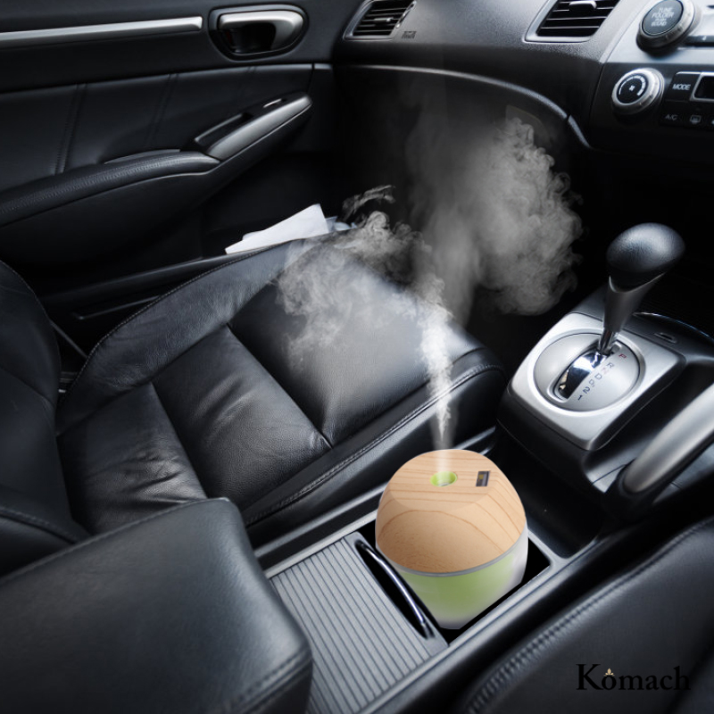 Komach Humidifier With Night Lamp Mute Desktop USB Charging Mini Air Purifier For Home Office car
