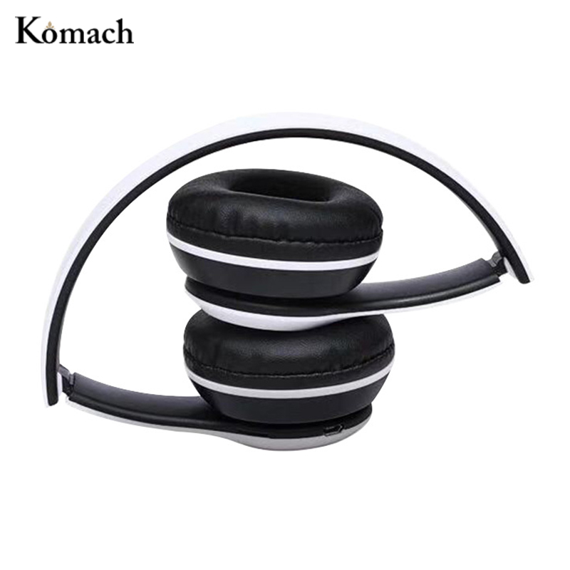 Komach Wireless Headset Bluetooth Headset Foldable Stereo Headset with Microphone Support TF Card