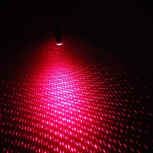 Car Roof Star Light Interior LED Starry Laser Atmosphere Projector USB  Night  Galaxy Lights