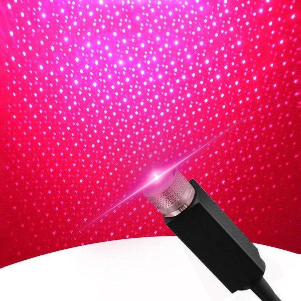 Car Roof Star Light Interior LED Starry Laser Atmosphere Projector USB  Night  Galaxy Lights