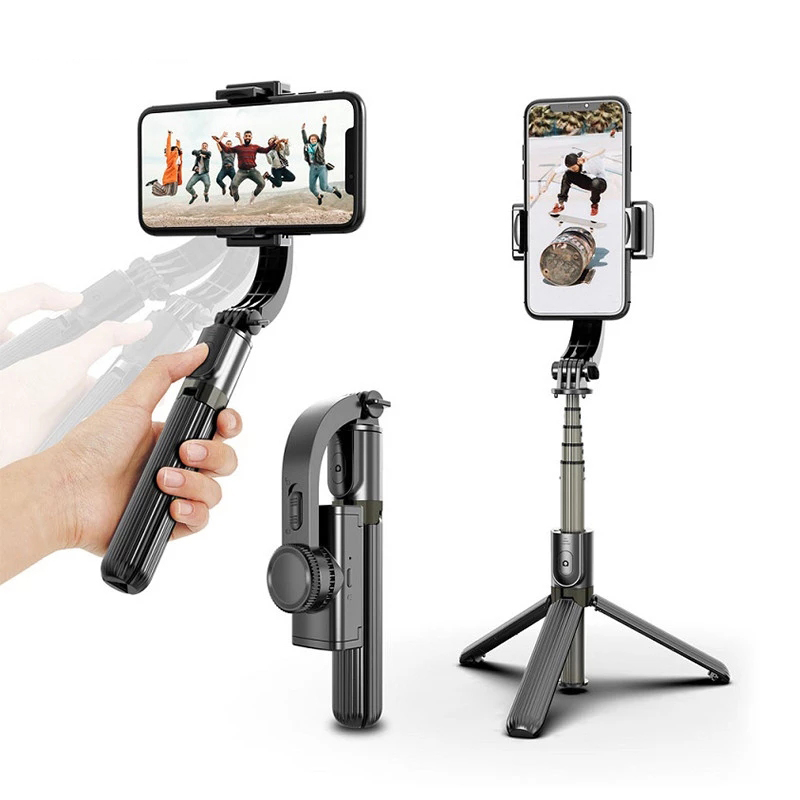 Bluetooth Handheld Gimbal Stabilizer Holder Wireless Selfie Stick Adjustable Selfie Stand For phone