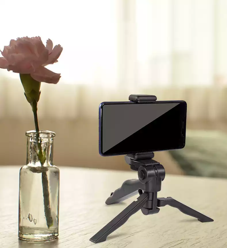 Handheld Grip Stabilizer Phone Tripod Holder Selfie Stick Handle Holder Stand Live Broadcast Bracket live video