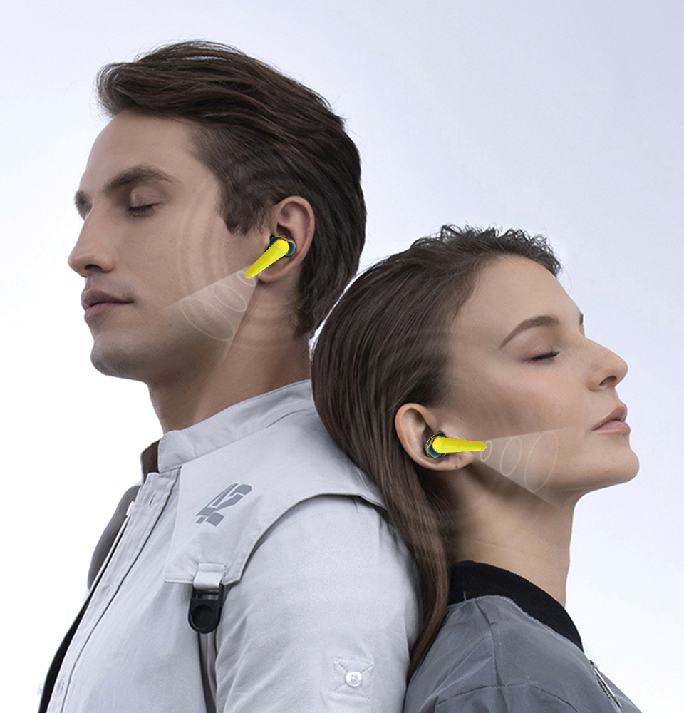 TWS Wireless Earphone Charging Box Earphone Sports Waterproof Earbuds Bluetooth-Compatible 5.1 Gaming Earphones With Microphone