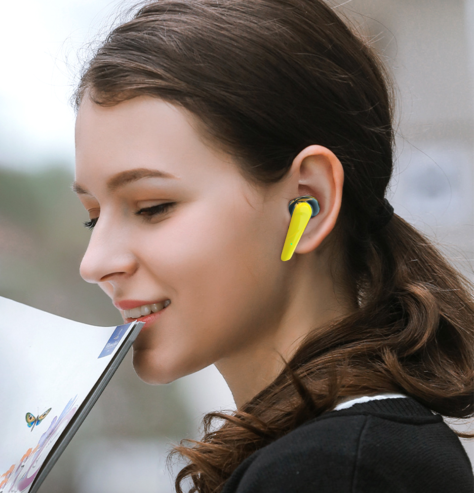 TWS Wireless Earphone Charging Box Earphone Sports Waterproof Earbuds Bluetooth-Compatible 5.1 Gaming Earphones With Microphone