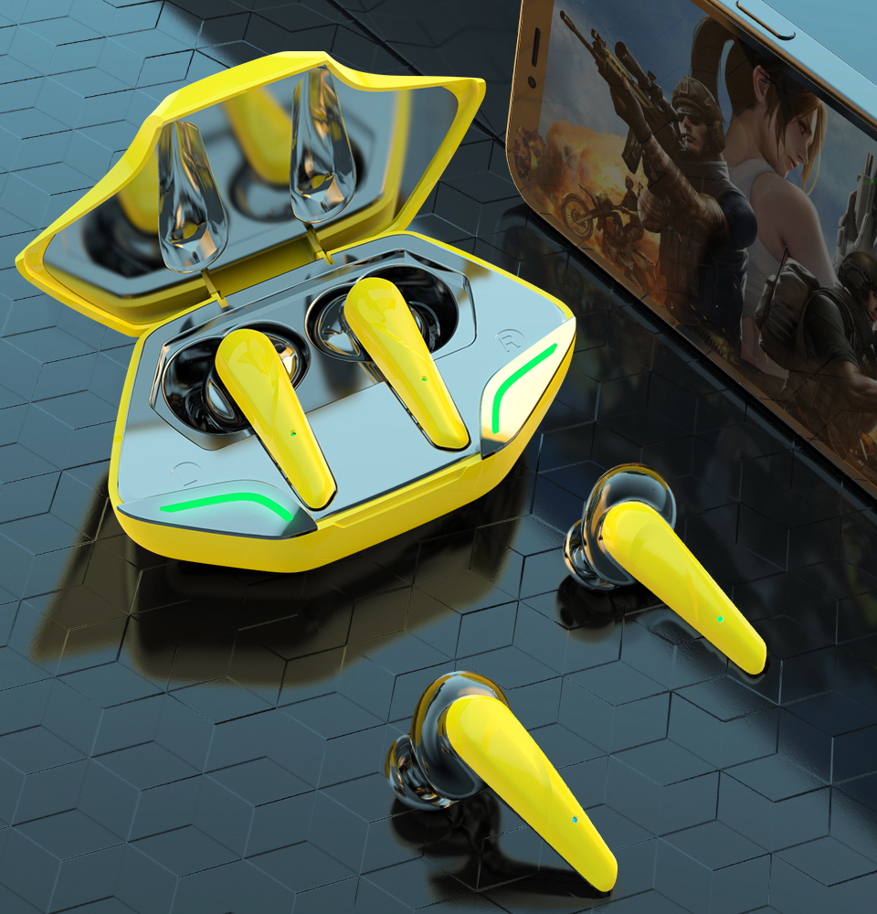 TWS Wireless Earphone Charging Box Earphone Sports Waterproof Earbuds Bluetooth-Compatible 5.1 Gaming Earphones With Microphone