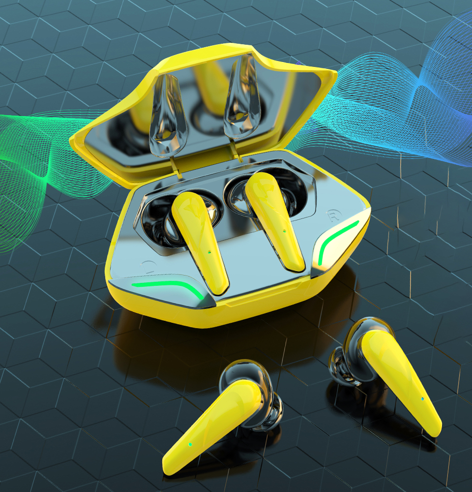 TWS Wireless Earphone Charging Box Earphone Sports Waterproof Earbuds Bluetooth-Compatible 5.1 Gaming Earphones With Microphone