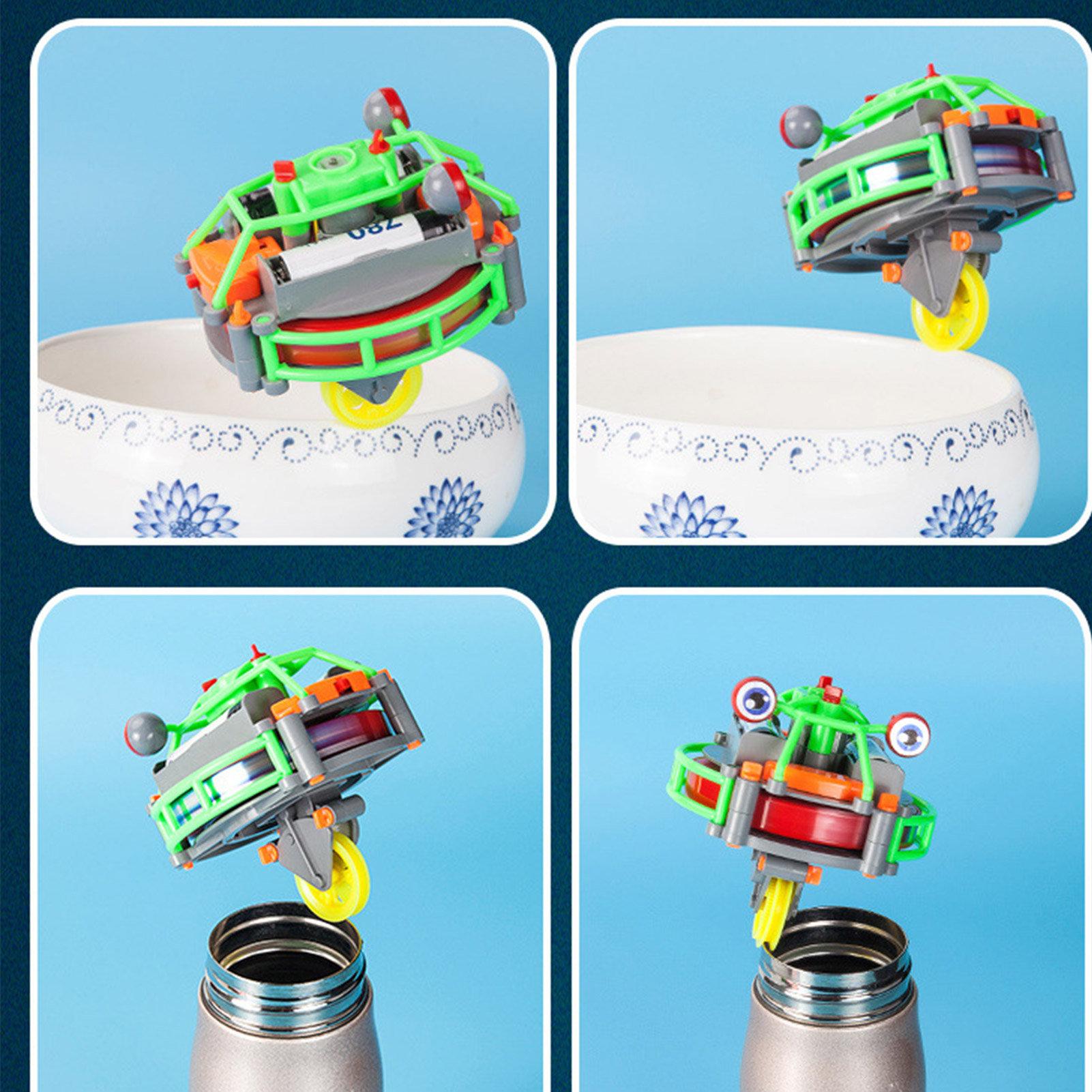 New Electric Unicycle  Toys Children Antistress Novelty FidgetSpinner Unicycle Tumbler Gyroscope Toys Adults Desk Spinner Gifts  Antistress Gyroscope Adults Toy Spinner
