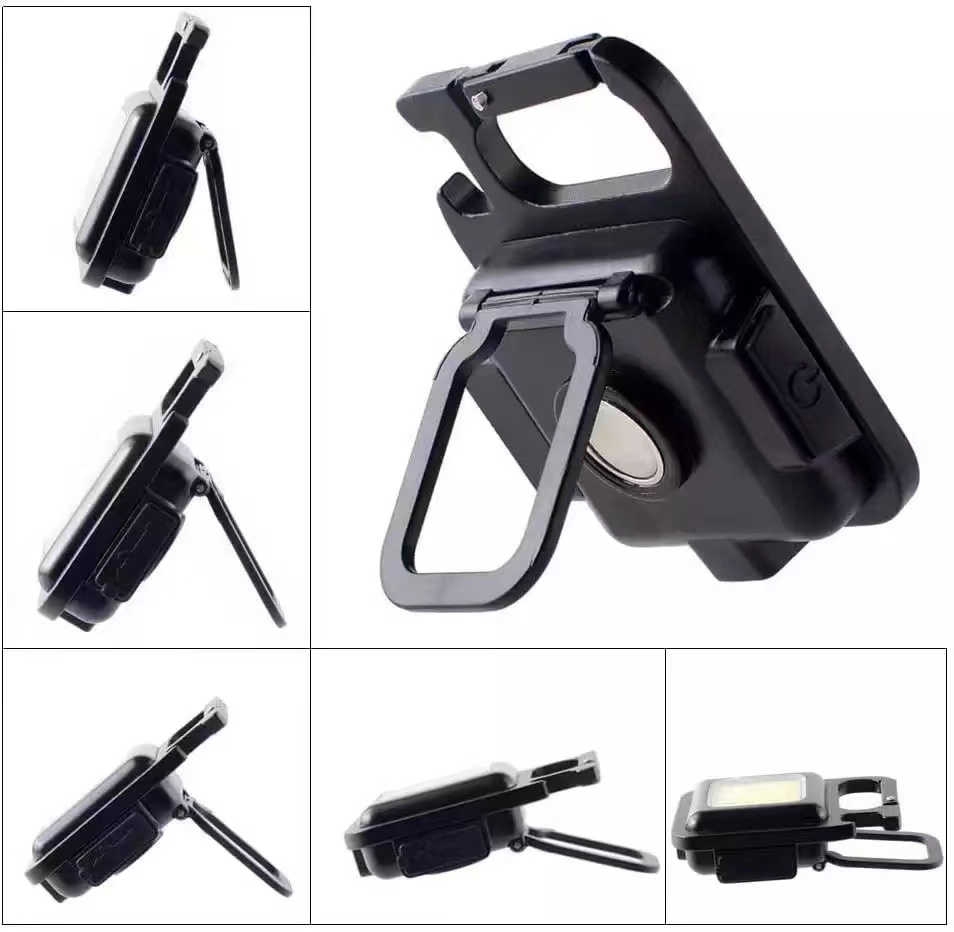 Multifunctional Mini Glare  Keychain Light USB Charging Emergency Lamps Strong Magnetic Repair Work Outdoor Camping LightMultifunctional Mini Glare  Keychain Light USB Charging Emergency Lamps Strong