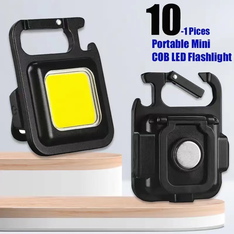 Multifunctional Mini Glare  Keychain Light USB Charging Emergency Lamps Strong Magnetic Repair Work Outdoor Camping LightMultifunctional Mini Glare  Keychain Light USB Charging Emergency Lamps Strong