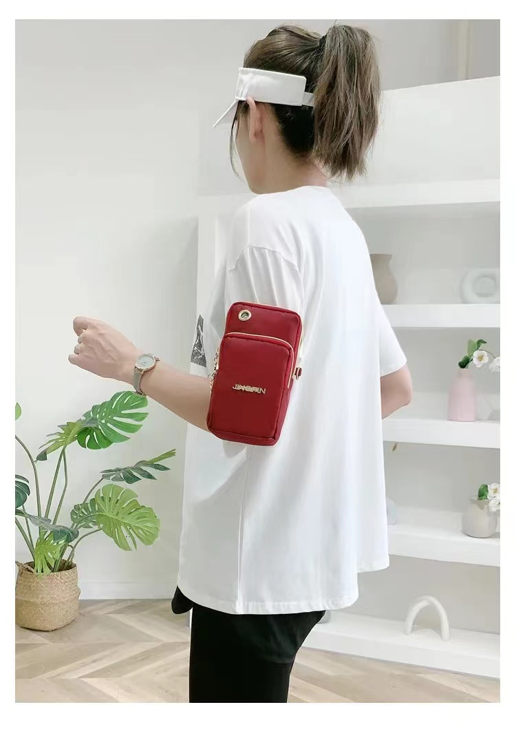 New  Mobile Phone Crossbody Bags for Women Fashion Women Shoulder Messenger Bag Cell Phone Pouch With Headphone Plug 3 Layer Wallet  Female Handbags Designer Ladies Girls Clutch