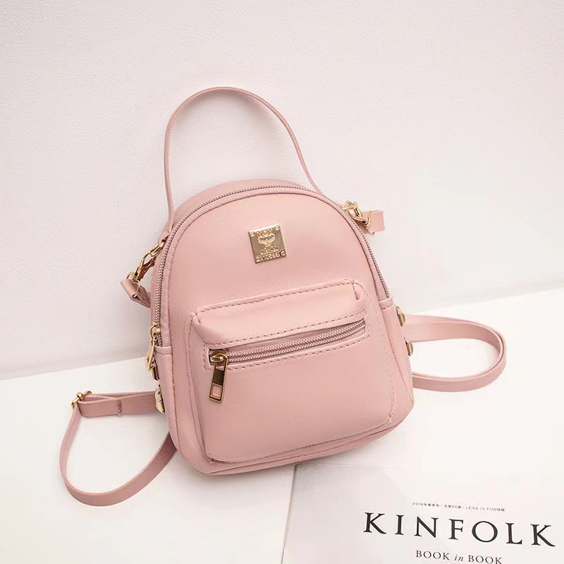 Fashion Student Schoolbag Travelling Bag Classic Flower Backpack Women Bags  Women'S Backpack Multi-Function Small Backpack Female Ladies Shoulder Bag Handbags Girl Purse