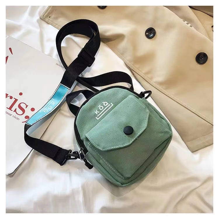 Small Women Bag Canvas Shopper Bag Crossbody Bags for Women trend Small Shoulder Bags Phone Ladies Purse Bag Women Handbags Cute Girl Bouncing Di Small Bag