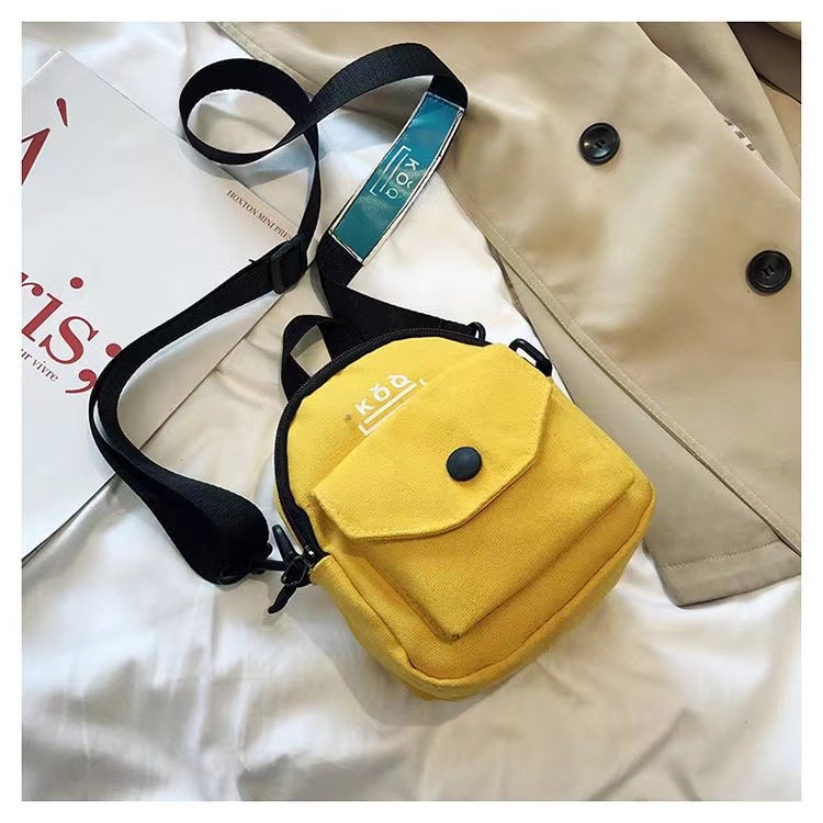 Small Women Bag Canvas Shopper Bag Crossbody Bags for Women trend Small Shoulder Bags Phone Ladies Purse Bag Women Handbags Cute Girl Bouncing Di Small Bag