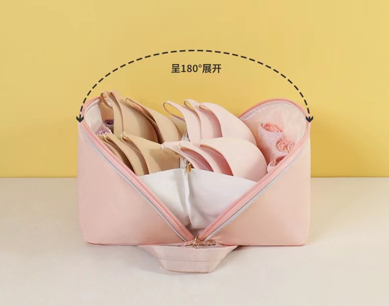 Daily Travel Storage Bag For Underwear Cosmetics Makeup Travel Organizer Bag Wardrobe Closet Clothe Pouch Socks Panties Bra Bags Handbags Storage Bag Large Packing Organizer Travel Lingerie Socks