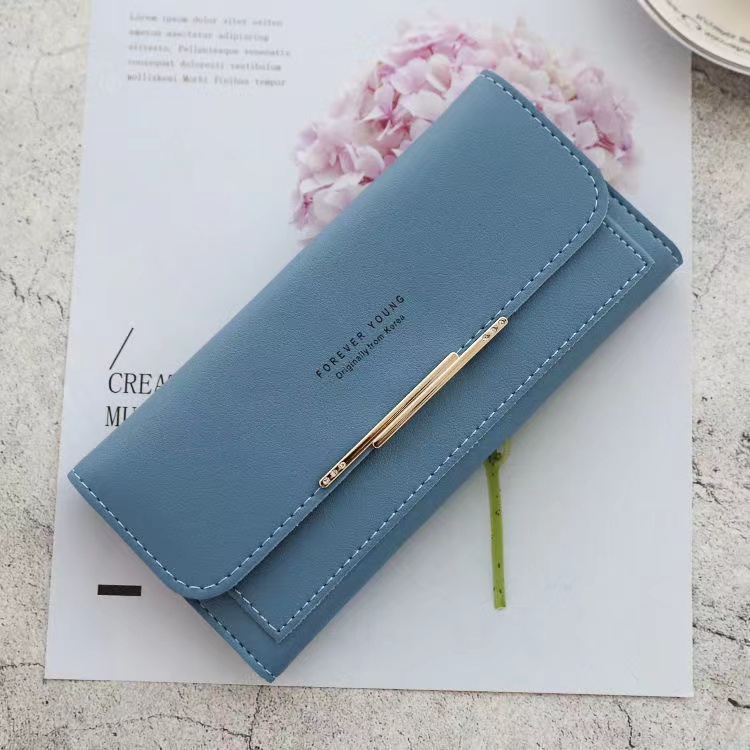 New Fashion All-match Clutch Bag Long Large Capacity Coin Purse Ladies  Large Capacity Practical Hand Wallet PU Leather Female Long Section Wallet Handbags