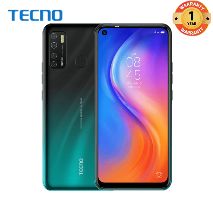 Tecno Spark 5 Pro 64GB+3GB 6.6" 5000mAh 16+2+2+0.3Mp Quad Camera Quad Flash Dual SIM 4G-VoLTE Phones