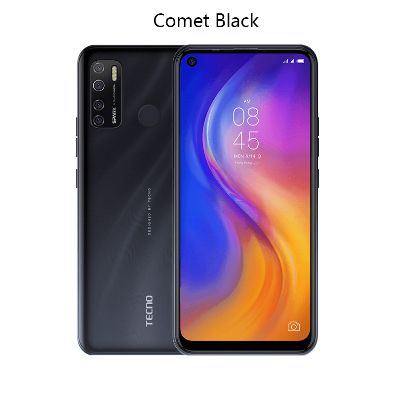 Tecno Spark 5 Pro 128GB+4GB 6.6" 16MP Quad Camera 5000mAh Dual SIM 4G-VoLTE Smart Phones