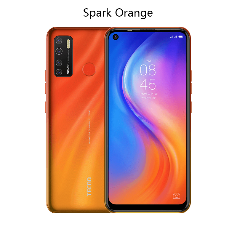 Tecno Spark 5 Pro 128GB+4GB 6.6" 16MP Quad Camera 5000mAh Dual SIM 4G-VoLTE Smart Phones
