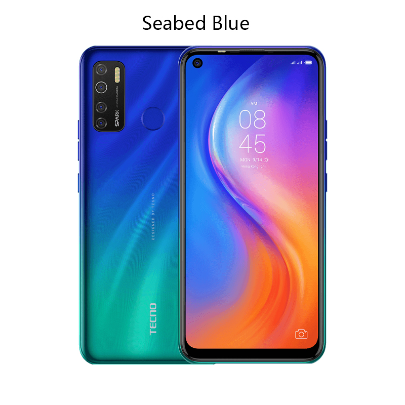 Tecno Spark 5 Pro 128GB+4GB 6.6" 16MP Quad Camera 5000mAh Dual SIM 4G-VoLTE Smart Phones