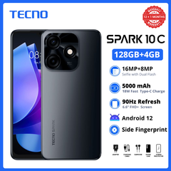 [Limited Offer] TECNO SPARK 10C 128GB+8GB RAM 6.6