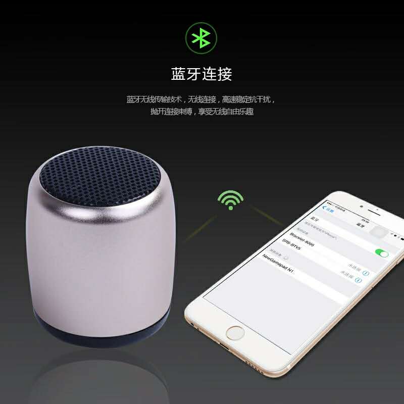 Shevi Wireless Bluetooth Speaker Portable Remote Shutter Handfree Call Smart Wireless Audio Player