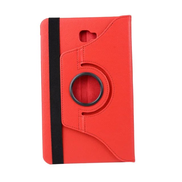 10.1&quot; PU Fabric Tablets Case Folding 360 Degree Swivel Cover for Samsung Galaxy Tab A 10.1 P580/P585