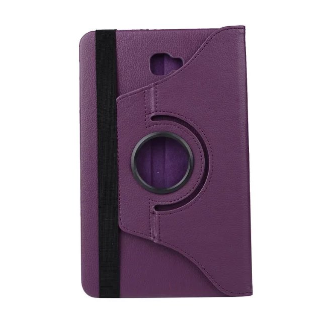 10.1&quot; PU Fabric Tablets Case Folding 360 Degree Swivel Cover for Samsung Galaxy Tab A 10.1 P580/P585