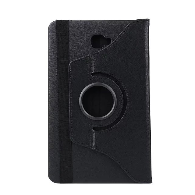 10.1&quot; PU Fabric Tablets Case Folding 360 Degree Swivel Cover for Samsung Galaxy Tab A 10.1 P580/P585