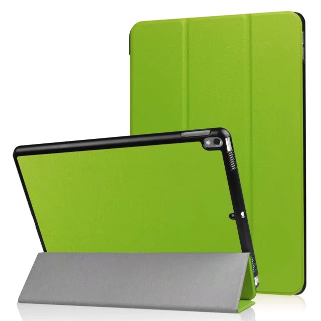 10.5&quot; Smart Cover Folding Fiber Leather Tablets Slim Case for iPad Pro 10.5