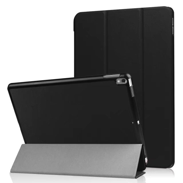 10.5&quot; Smart Cover Folding Fiber Leather Tablets Slim Case for iPad Pro 10.5