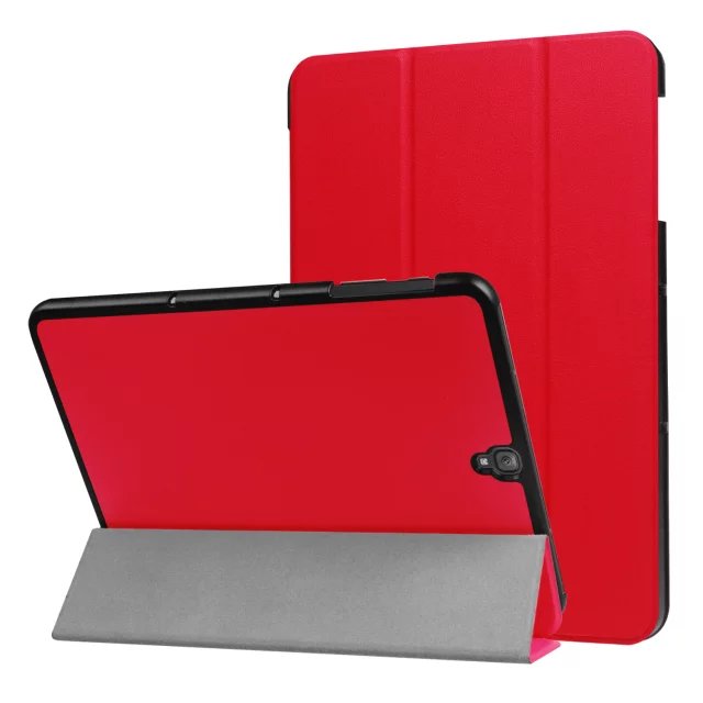 9.7&quot; Fiber Leather Tablets Case Folding Slim Cover for Samsung Galaxy Tab S3 9.7 T820