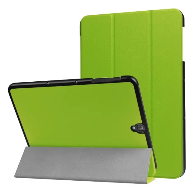 9.7&quot; Fiber Leather Tablets Case Folding Slim Cover for Samsung Galaxy Tab S3 9.7 T820