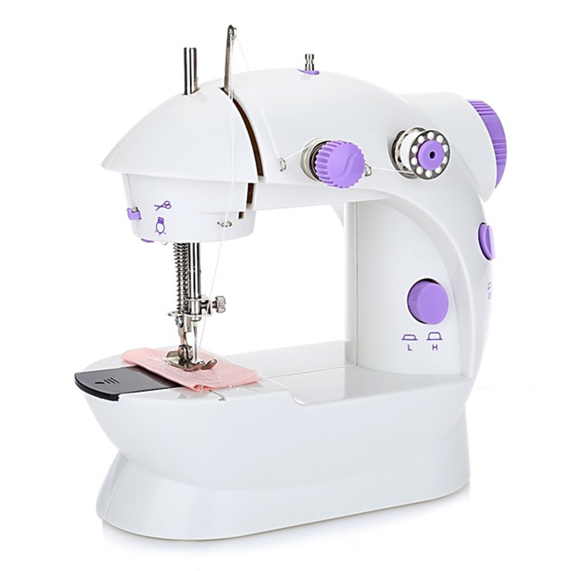 Shevi Home Portable Double Speed Automatic Thread Mini Sewing Machine Lighting Lamp Double Speed