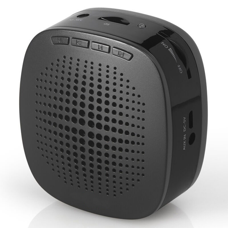Portable Rechargeable Voice Amplifier Microphone Loudspeaker for Teaching Guide