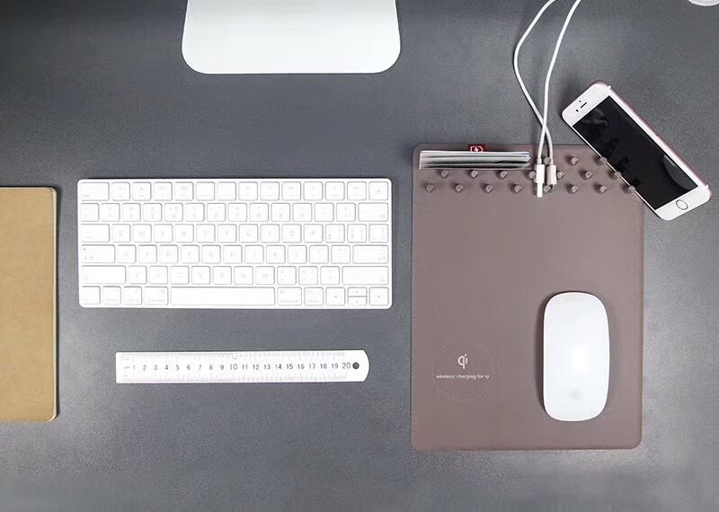Wireless Charging and Mouse Pad for Qi Enabled Devices iPhone,Samsung  Cellphones and more