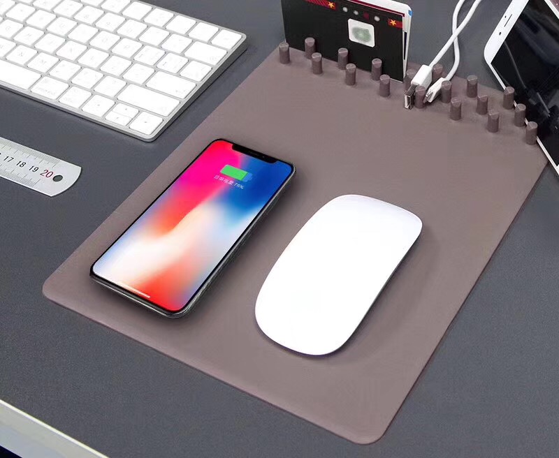 Wireless Charging and Mouse Pad for Qi Enabled Devices iPhone,Samsung  Cellphones and more