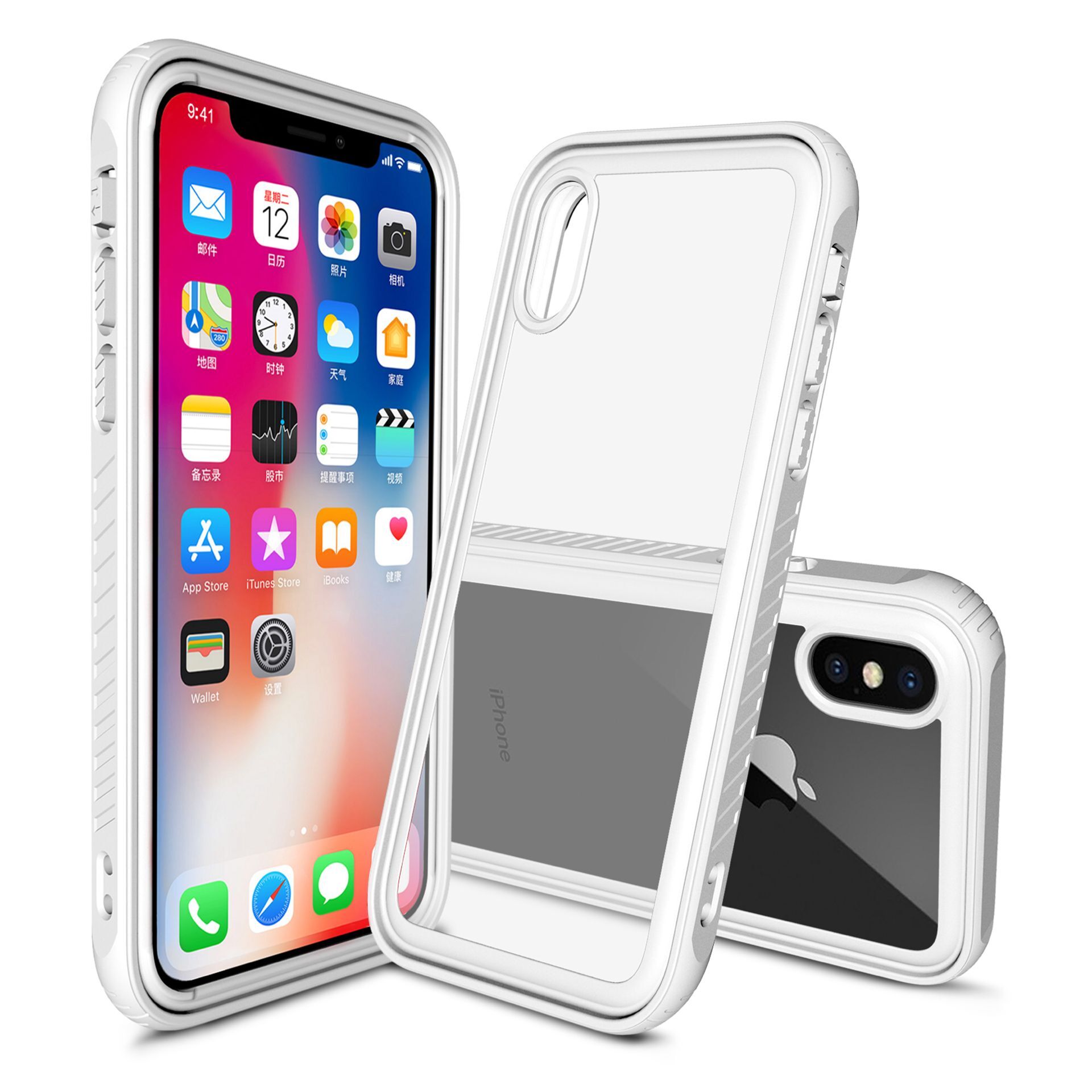 Mobile Case Cover for iPhone X completely water-proof Cases Cover