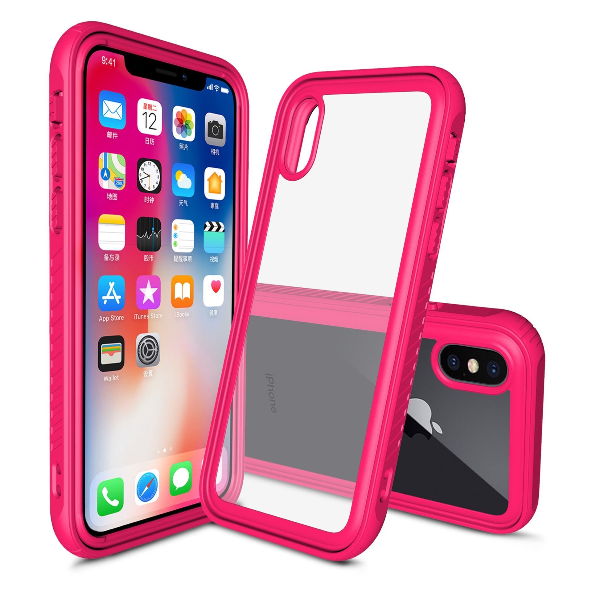 Mobile Case Cover for iPhone X completely water-proof Cases Cover