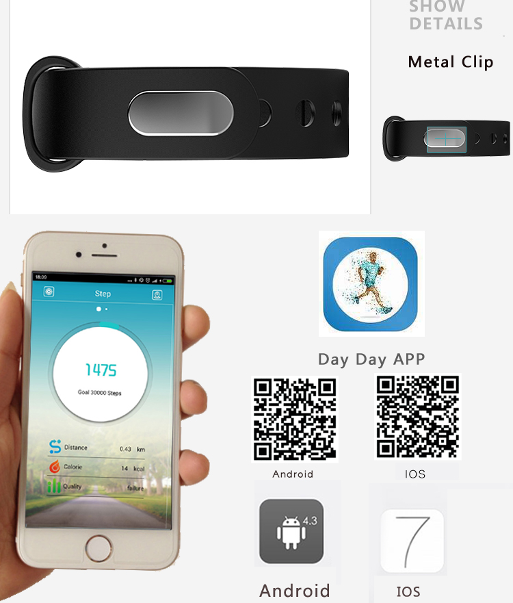 Digital Bracelet Smartwatch Wristwatch with monitoring heart rate function Smart Watch