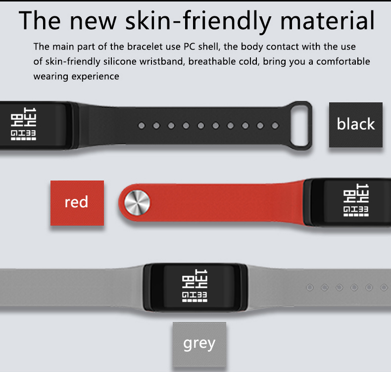 Healthy Smart Bracelet Smartwatch with monitoring Heart rate Bloodpressure Blood Oxygen function