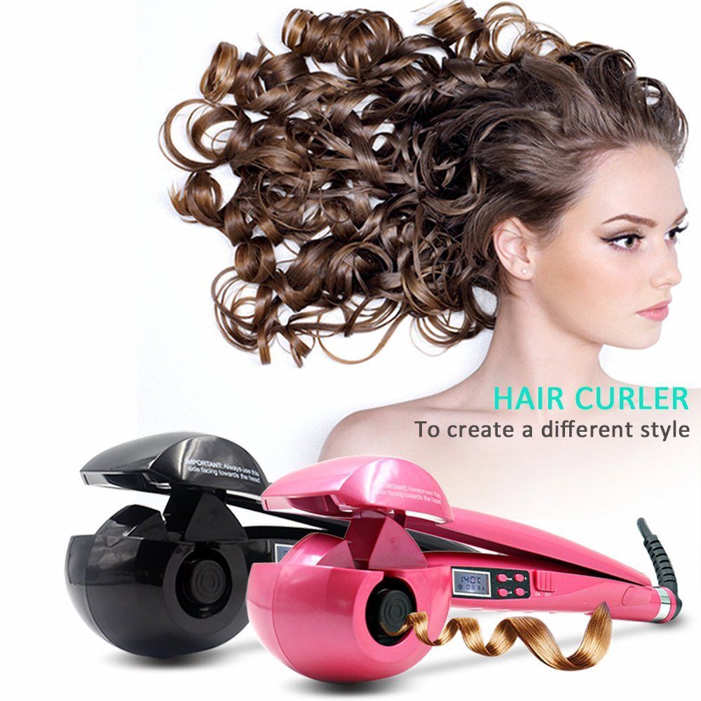 Automatic Hair Styling Curling Curler Iron Roller Tool LCD Machine Ceramic Waver