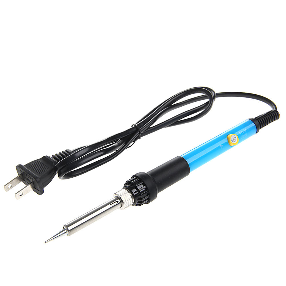 17pcs 220V 60W Adjustable Temperature Welding Solder Soldering Iron Tool Kit