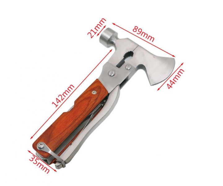 Multi Purpose Outdoor Camping Emergency Survival Tools Axe Hatchet Hammer Tool