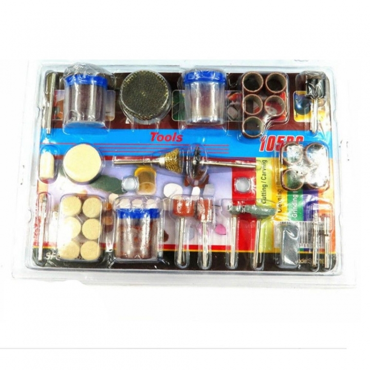 105Pcs Electric Rotary Grinder Polishing Sanding Engraving Tool Accessory Set