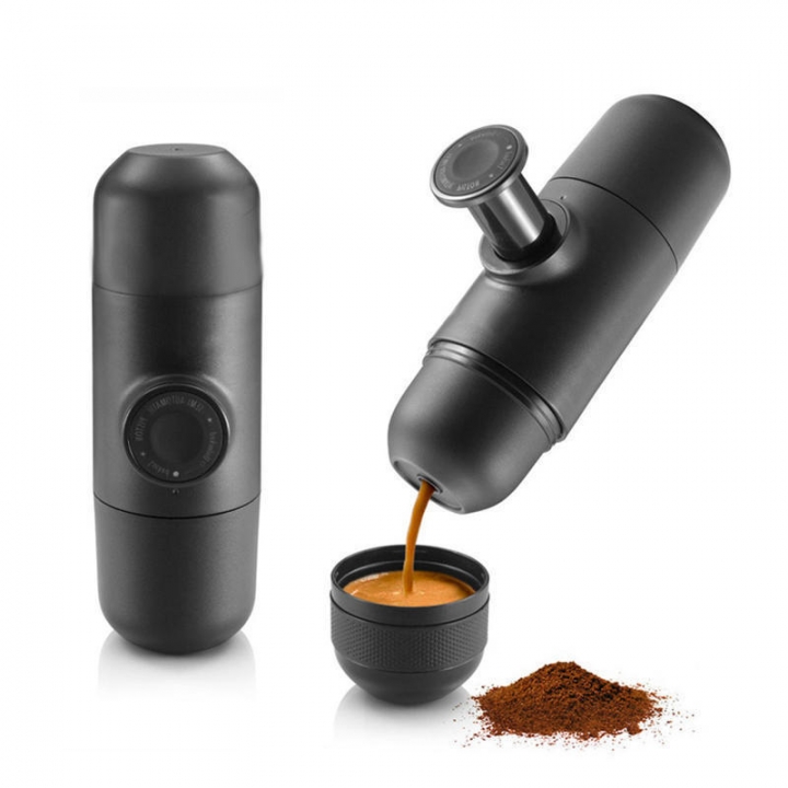 Shevi MINIPRESSO GR Portable Espresso Maker - Hand-pump Expresso Coffee Machine