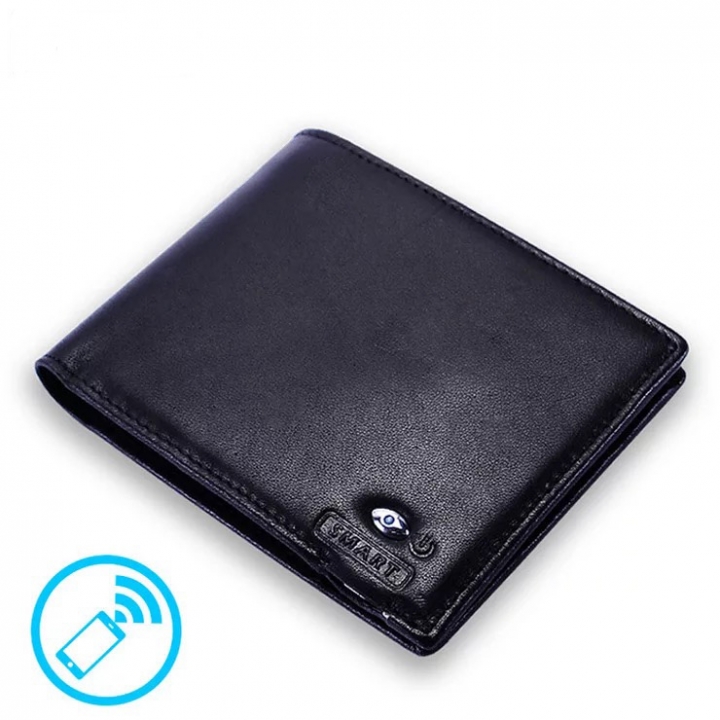 Short Wallet Anti lost Wallet Smart Wallet Wireless Bluetooth 4.0 Intelligent Two-way Search