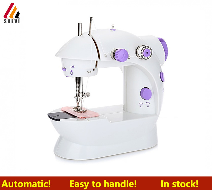 Shevi Home Portable Double Speed Automatic Thread Mini Sewing Machine Lighting Lamp Double Speed