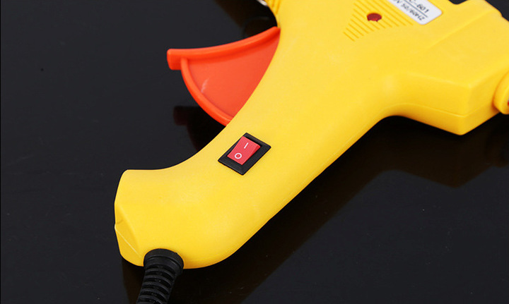 Mini 60W/100W Hot Glue Gun Hot Melt Glue Gun with 10pcs Glue Sticks for Quick