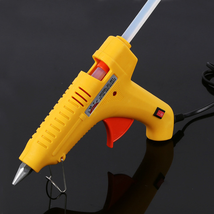 Mini 60W/100W Hot Glue Gun Hot Melt Glue Gun with 10pcs Glue Sticks for Quick